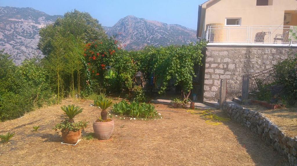 Apartment Rose Garden Risan Exterior foto
